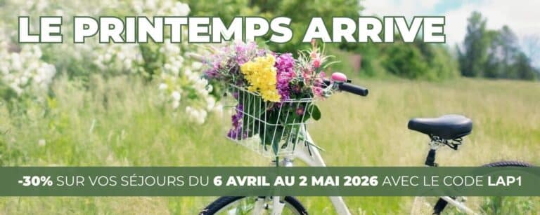 Offre spéciale Escapade de printemps Offre spéciale Vacances de printemps