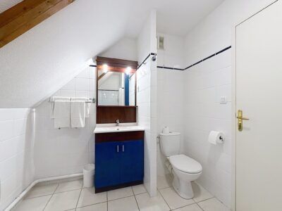 Studio 3 personnes - la salle de bain